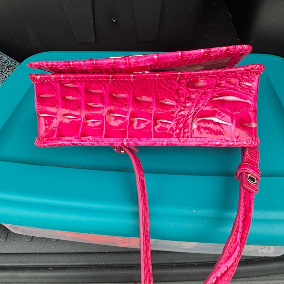 Brahmin Minuette Pink Leather Crossbody Bag - Picture 7 of 14